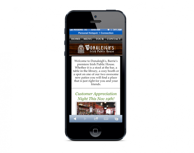 Mobile Site