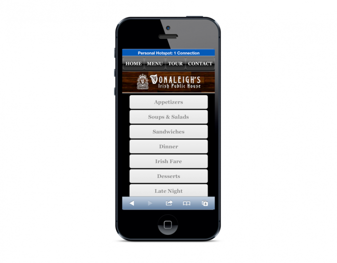 Donaleighs Mobile Site