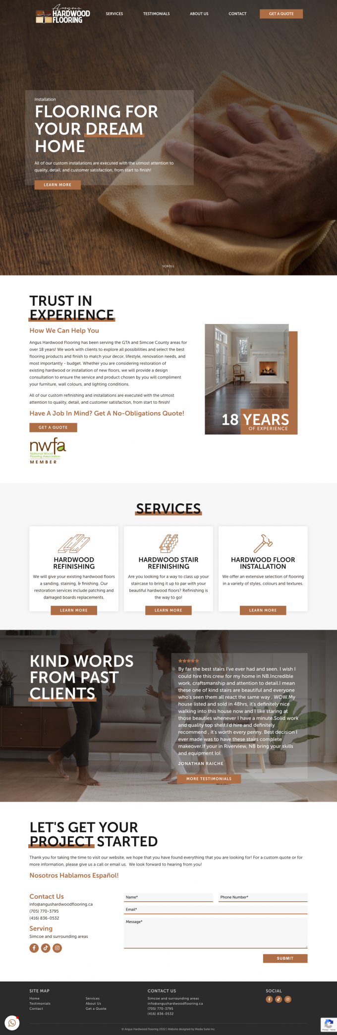 Angus Hardwood Flooring