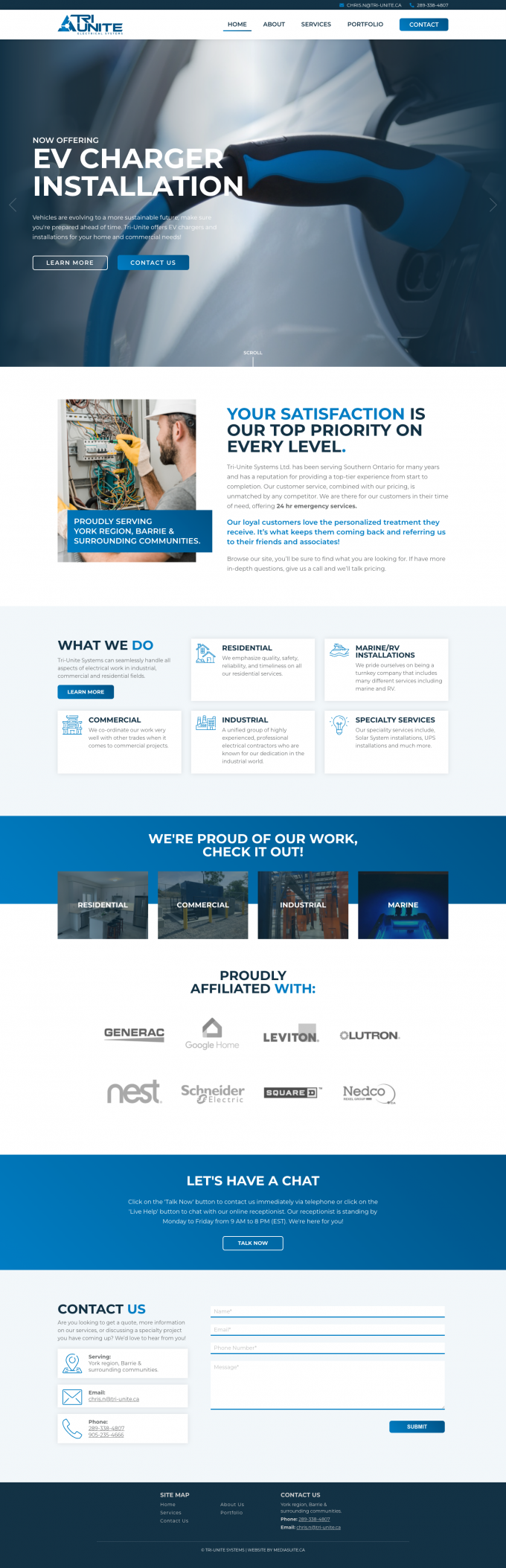 Tri-Unite Electrical Systems