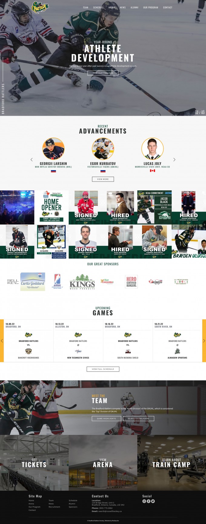 Bradford Rattlers Hockey