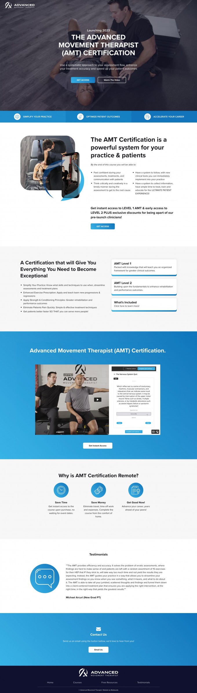 Advanced Movement Therapist