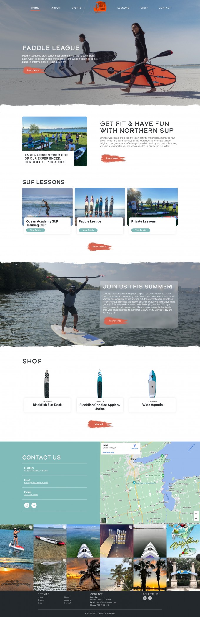 Northern Stand Up Paddleboarding