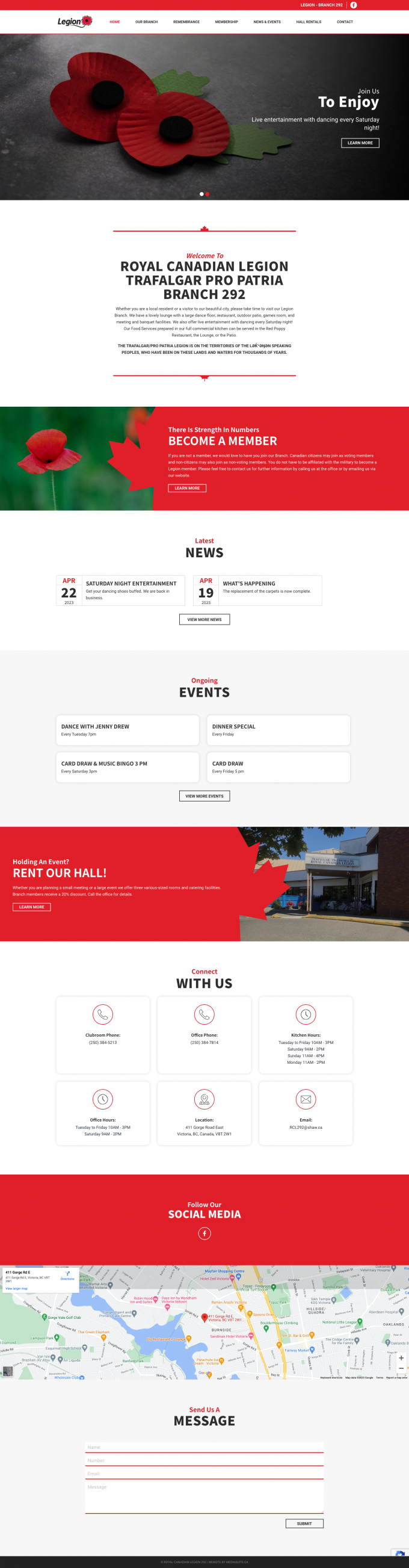 Royal Canadian Legion 292