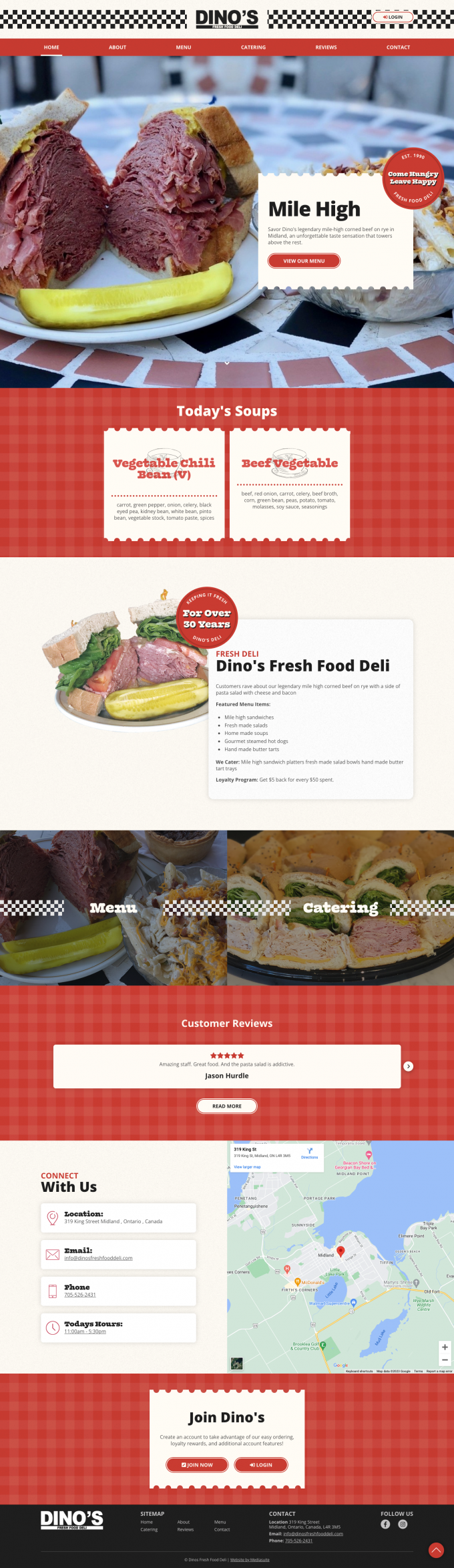 Dinos Fresh Food Deli