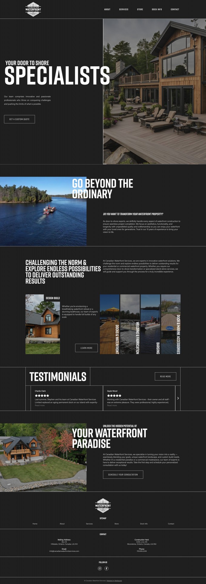 Canadian Waterfront Services