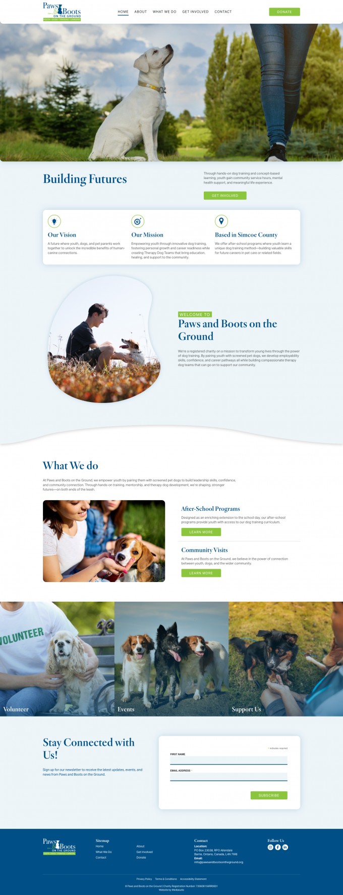 Paws and Boots on the Ground