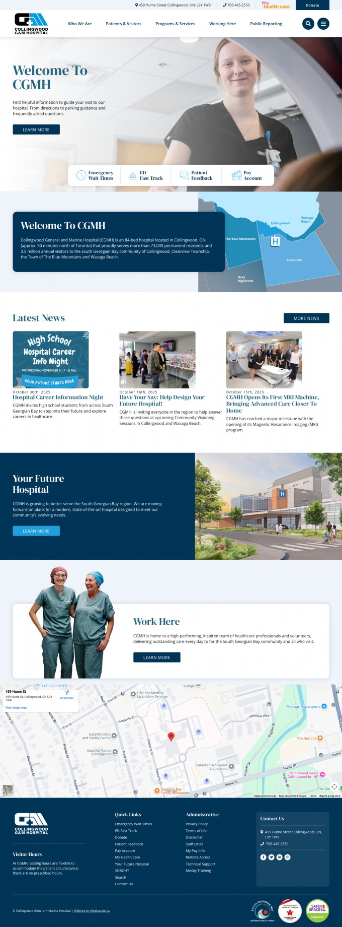 Collingwood G&M Hospital 