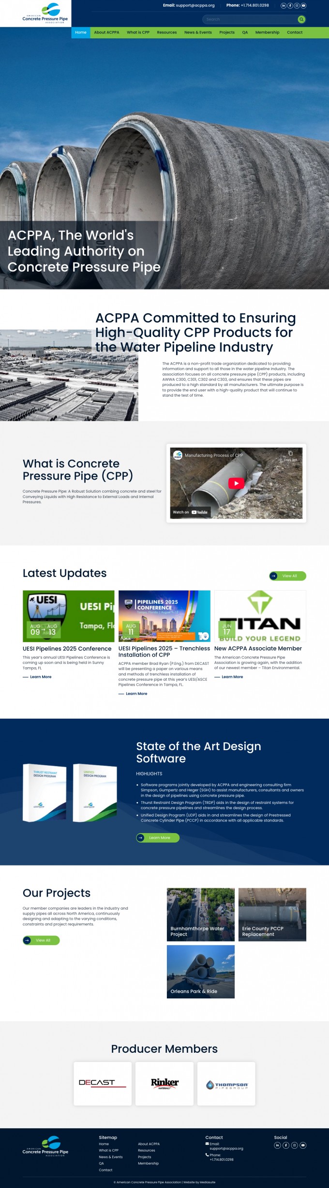 American Concrete Pressure Pipe Association