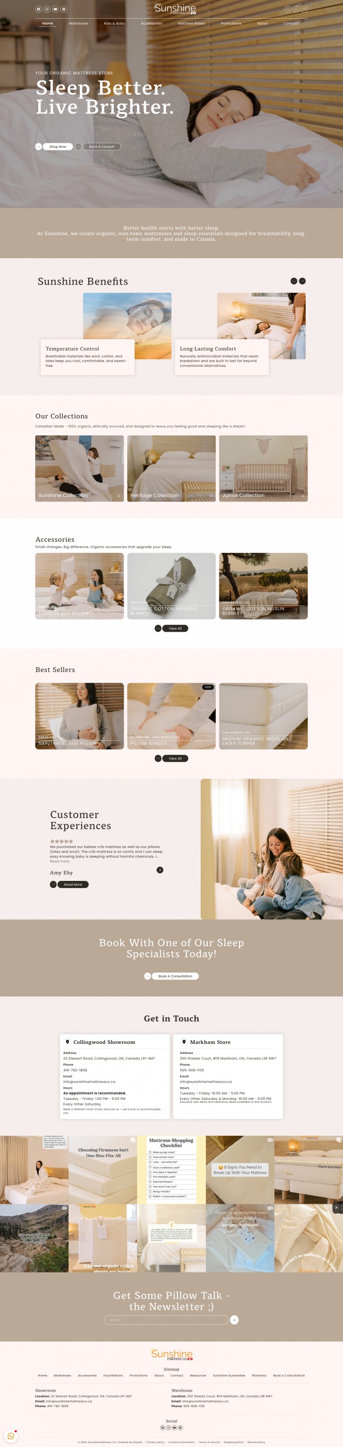 Sunshine Mattress Co.