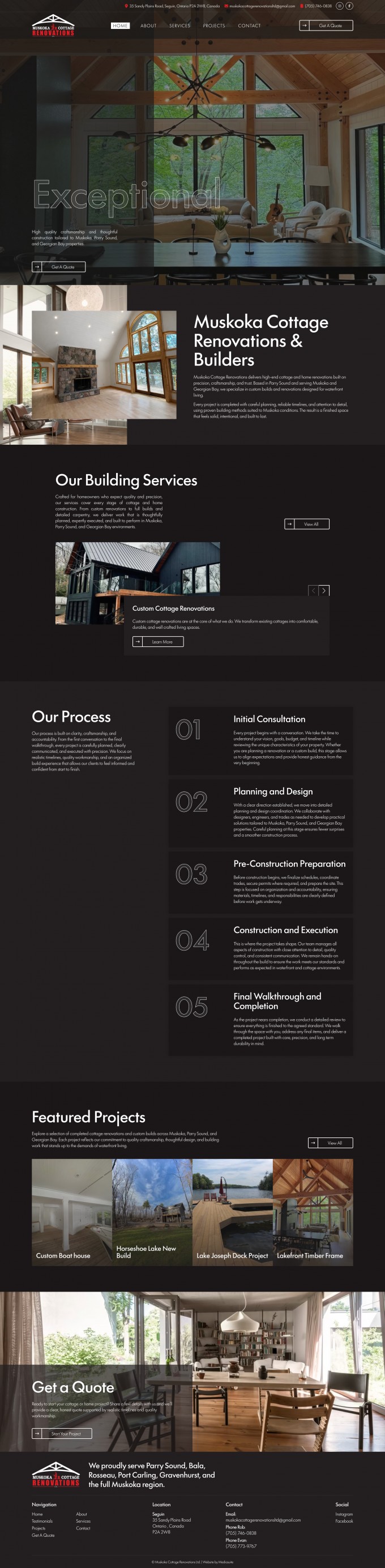 Muskoka Cottage Renovations