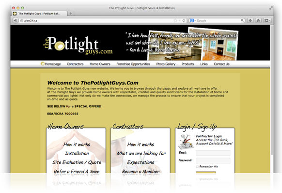 Media  Suite website design services in Barrie Ontario